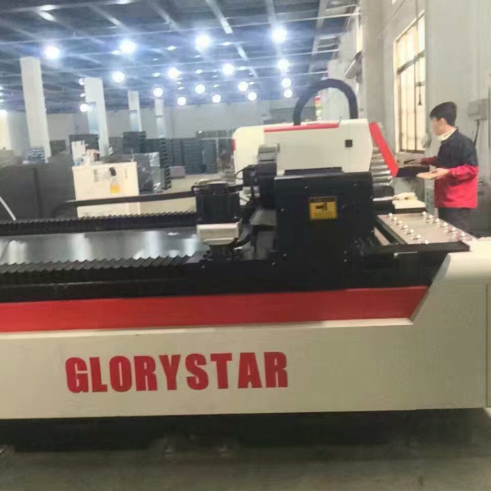 激光切割冷干機使用現場