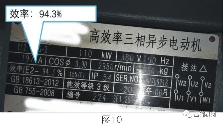 空壓機電機銘牌全面解讀，超詳細