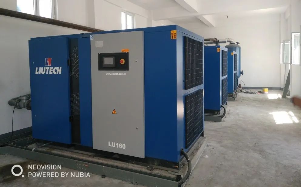 柳泰克空壓機在電力行業中的應用